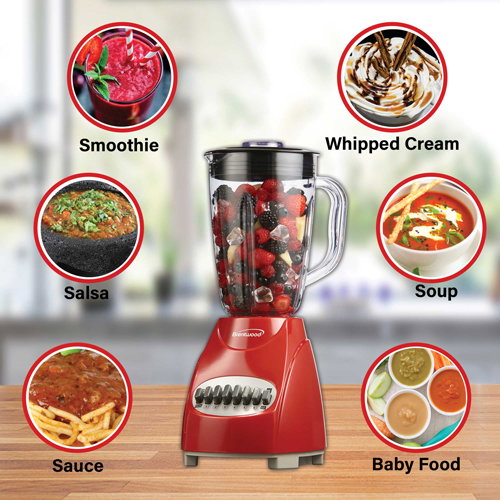 Brentwood JB-220R 12-Speed + Pulse Blender_5