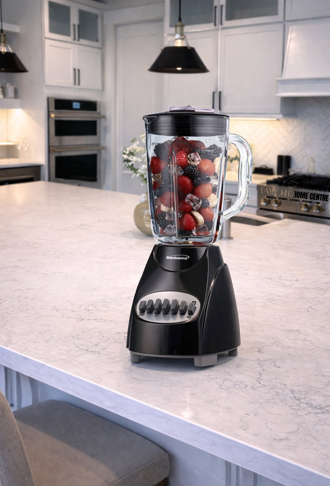 Brentwood JB-220R 12-Speed + Pulse Blender