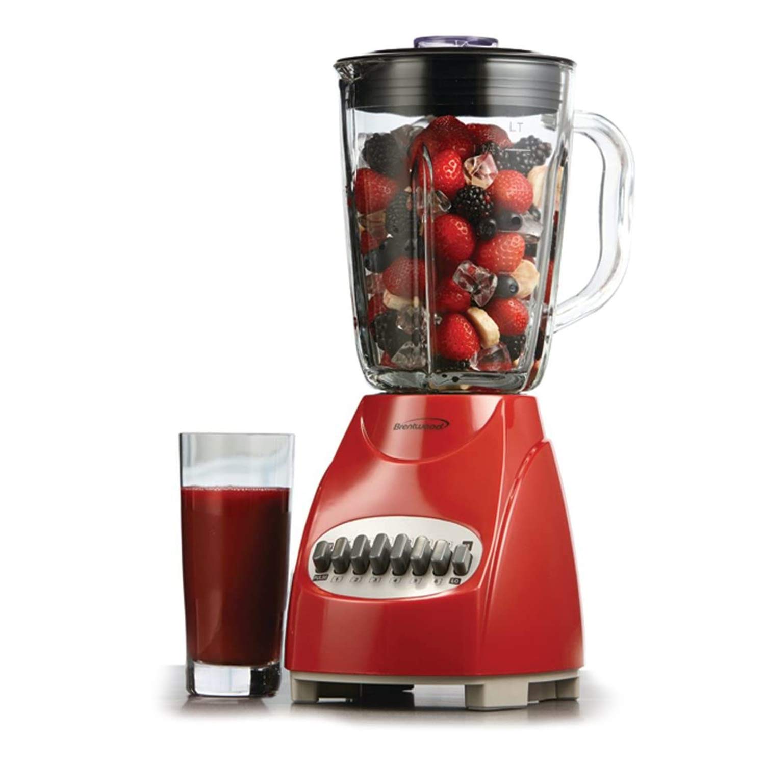 Brentwood JB-220R 12-Speed + Pulse Blender_6