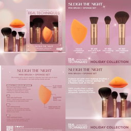 Real Techniques sleigh the night brush set