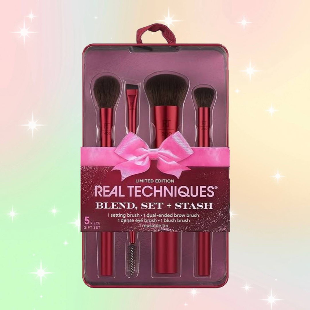 Real Techniques blend set stash