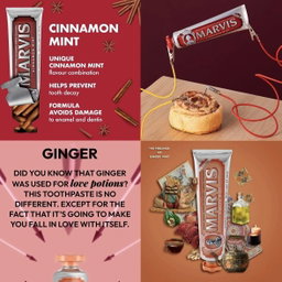 Marvis toothpaste travel size - cinnamon
