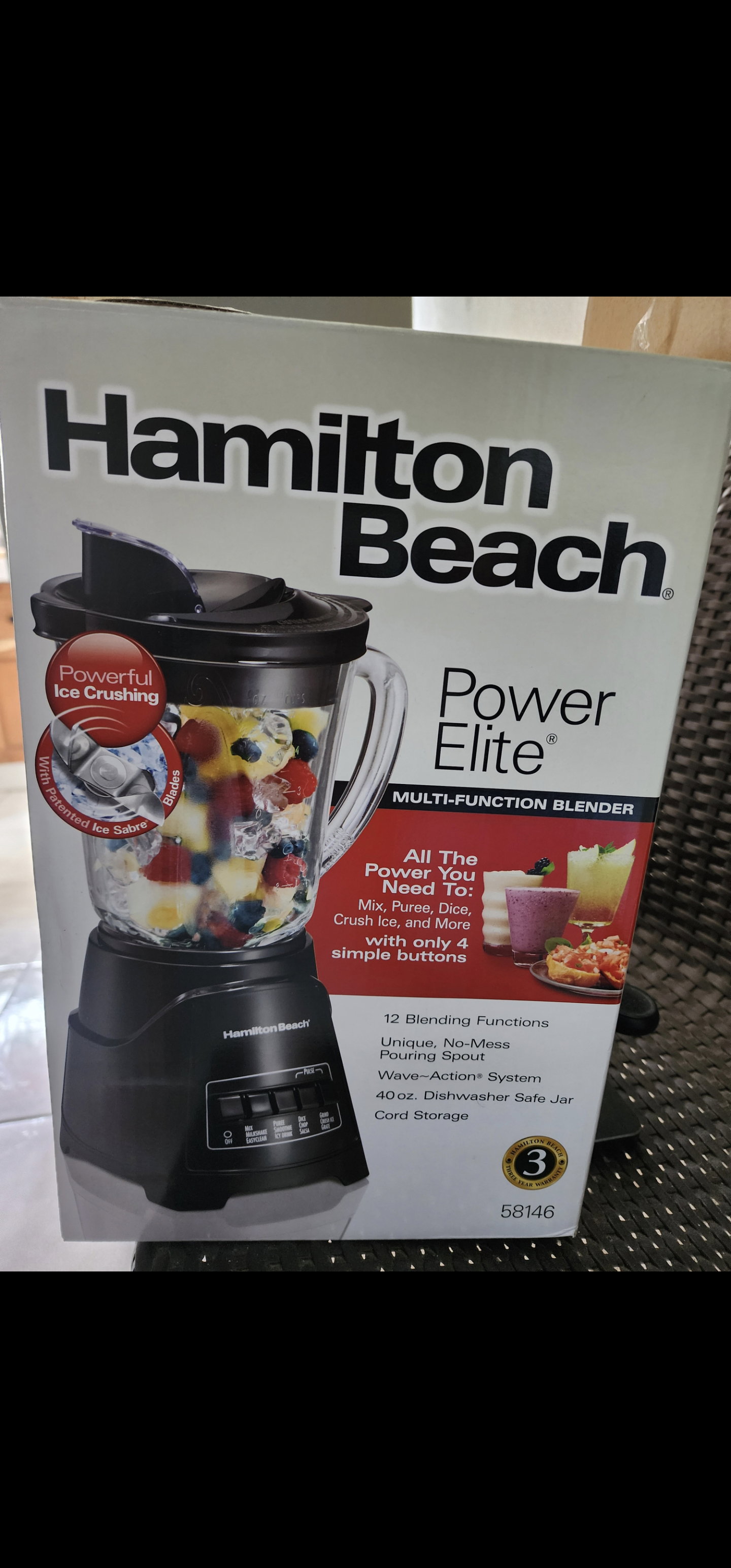 Hamilton Beach Power Elite Multi-Function Blender HB58146 Hamilton Beach Power Elite Multi-Function Blender HB58146_6