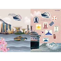 Postcard and Sticker Set