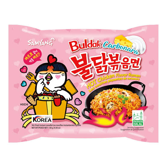 Buldak ramen carbonara 130g