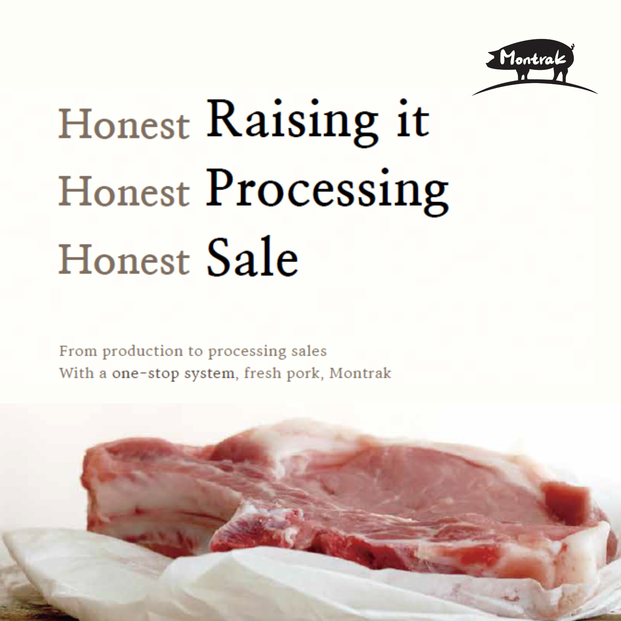 MONTRAK Premium Jeju Pork Pork Leg Boneless (For Grill) Frozen - Antibiotic Free 300g_1
