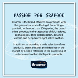 BRASMAR Cooked Octopus Tentacles 100G - 1 Leg