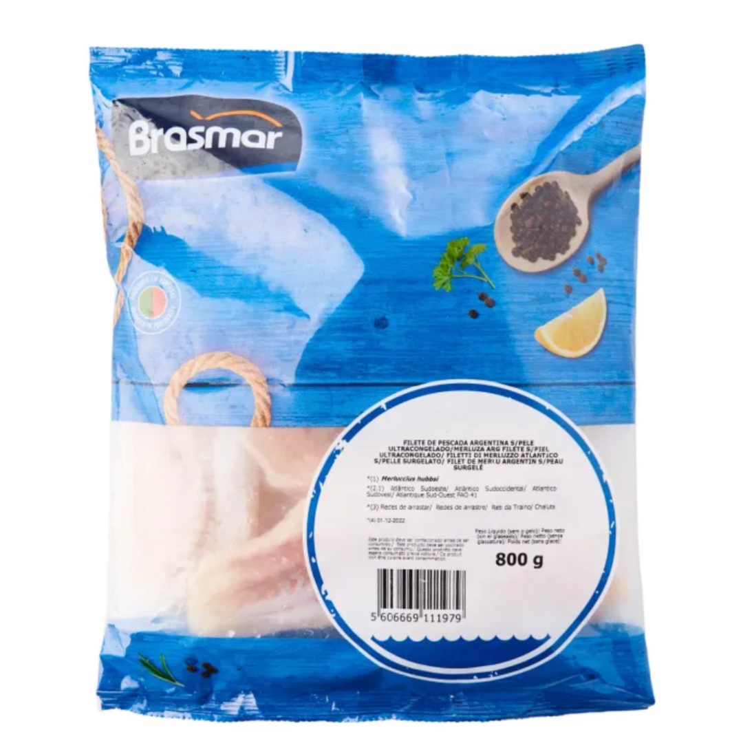 BRASMAR Hake Fillet Skinless 800g