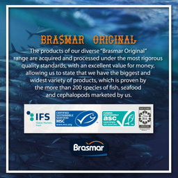 BRASMAR Hake Fillet Skinless 800g