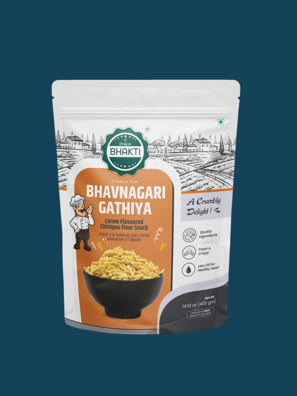 BHAVNAGARI GATHIYA 200 G_0