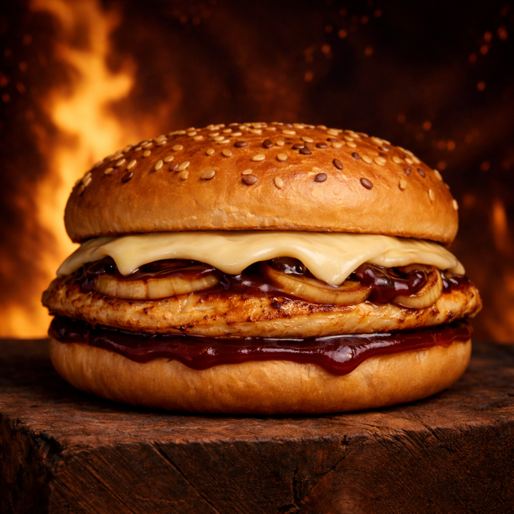 BBQ Chicken Burger