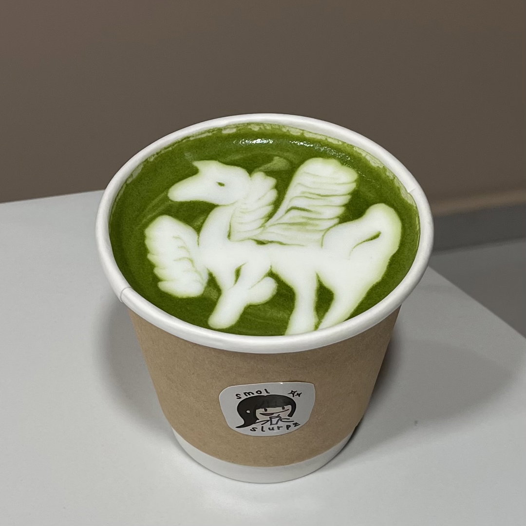 hot matcha