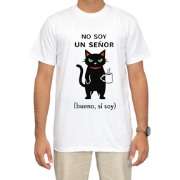 Camiseta Mente Felina SR. SRA.