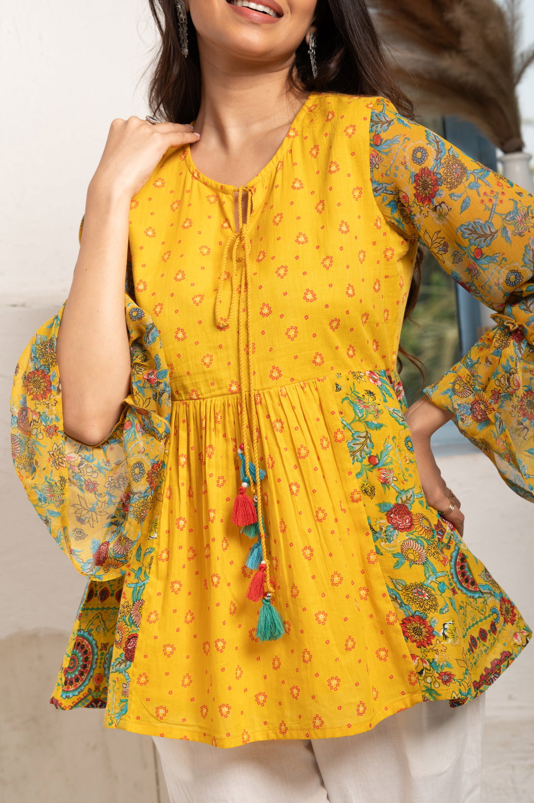 Short Cotton Kurtis _4