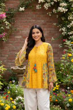 Short Cotton Kurtis 