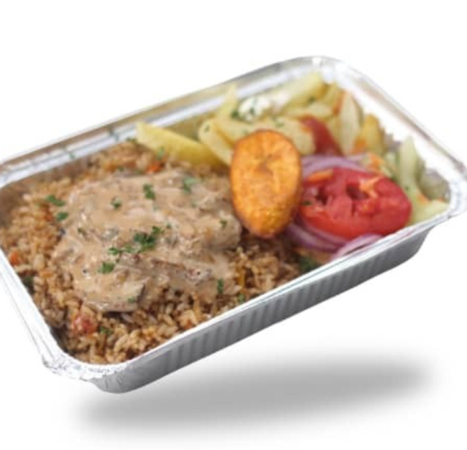 PILAU RICE | DICED BEEF | CHIPS | IMIZUZU 