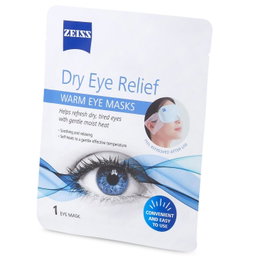 ZEISS Warm Eye Mask - Alivio para Ojos Secos y Cansados - Individual o Caja