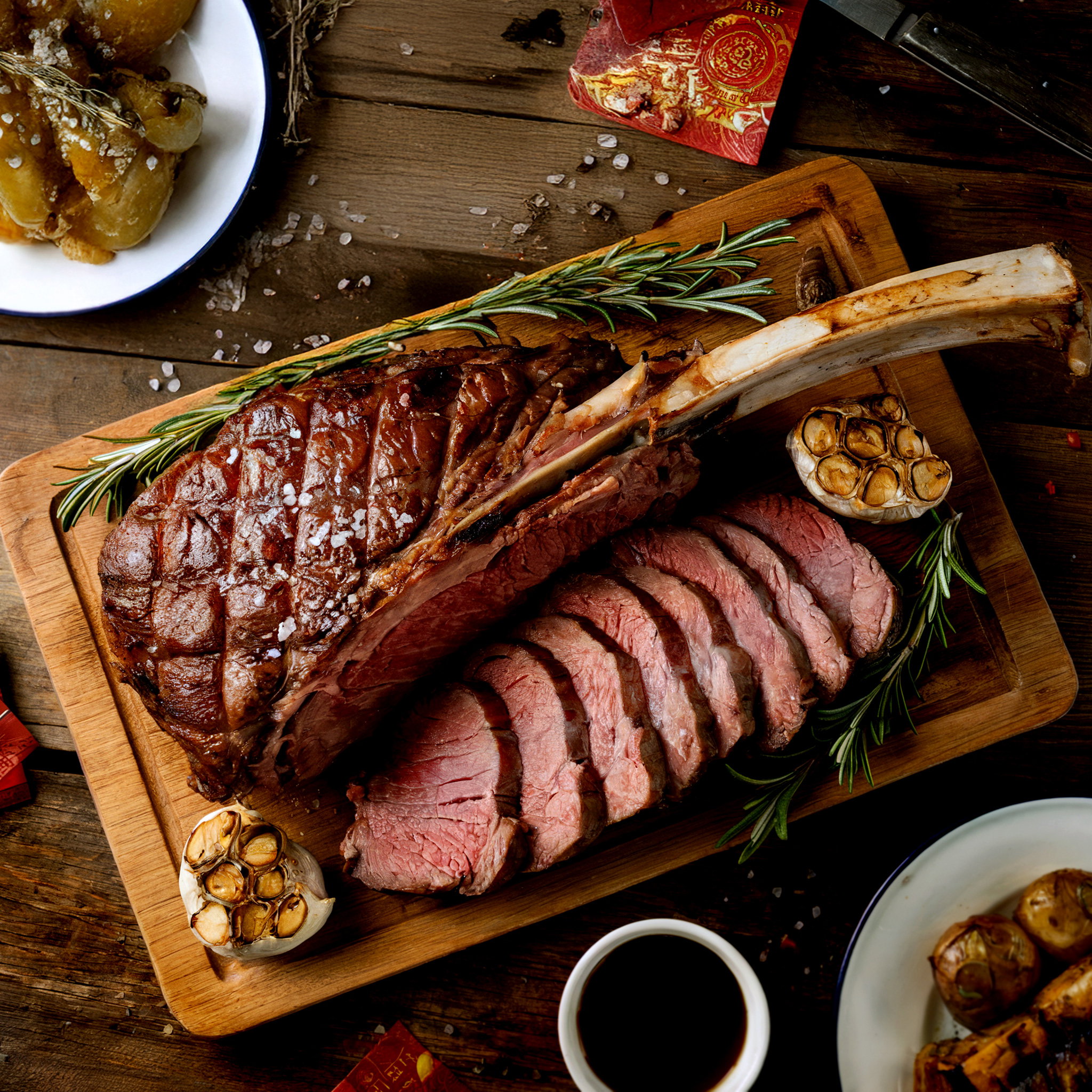 USDA Certified Angus Breed Choice Tomahawk Roast (Approx. 1.4–1.7kg bone-in)_0