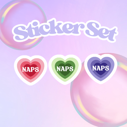 Nap Time Sticker Set 