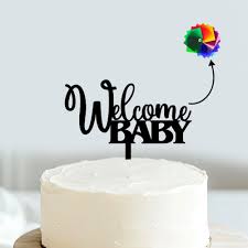 1300 CAKE TOPPER BABY WELCOME _0