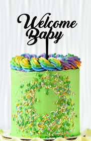 1300 CAKE TOPPER BABY WELCOME _1
