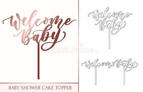 1300 CAKE TOPPER BABY WELCOME 