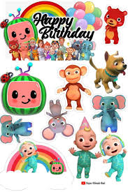 2194 CARTOON TOPPERS 