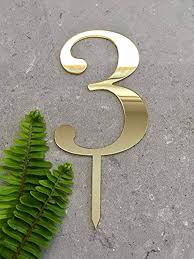 NUMBER TOPPER 03
