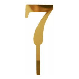NUMBER TOPPER 07