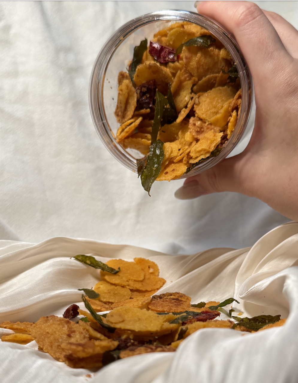 Spicy Salted-egg Cornflakes_0