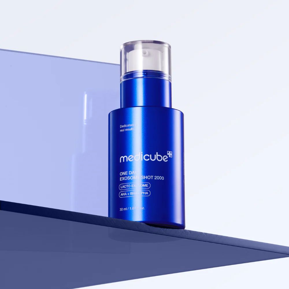 ‏Medicube Exosome Shot 2,000 PPM Facial Serum ميدكيوب سيروم لتعزيز البشرة وتجديد الخلايا