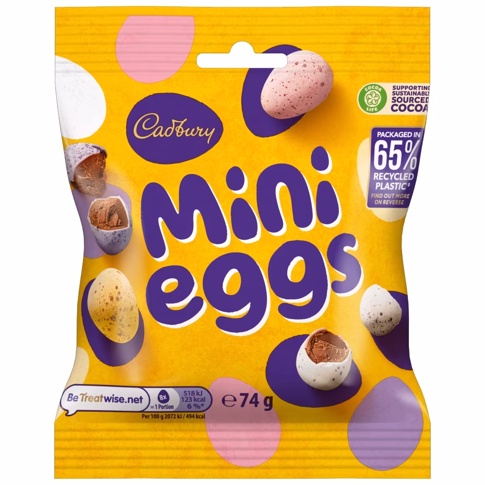Cadbury Mini Eggs Chocolate Bag 74g