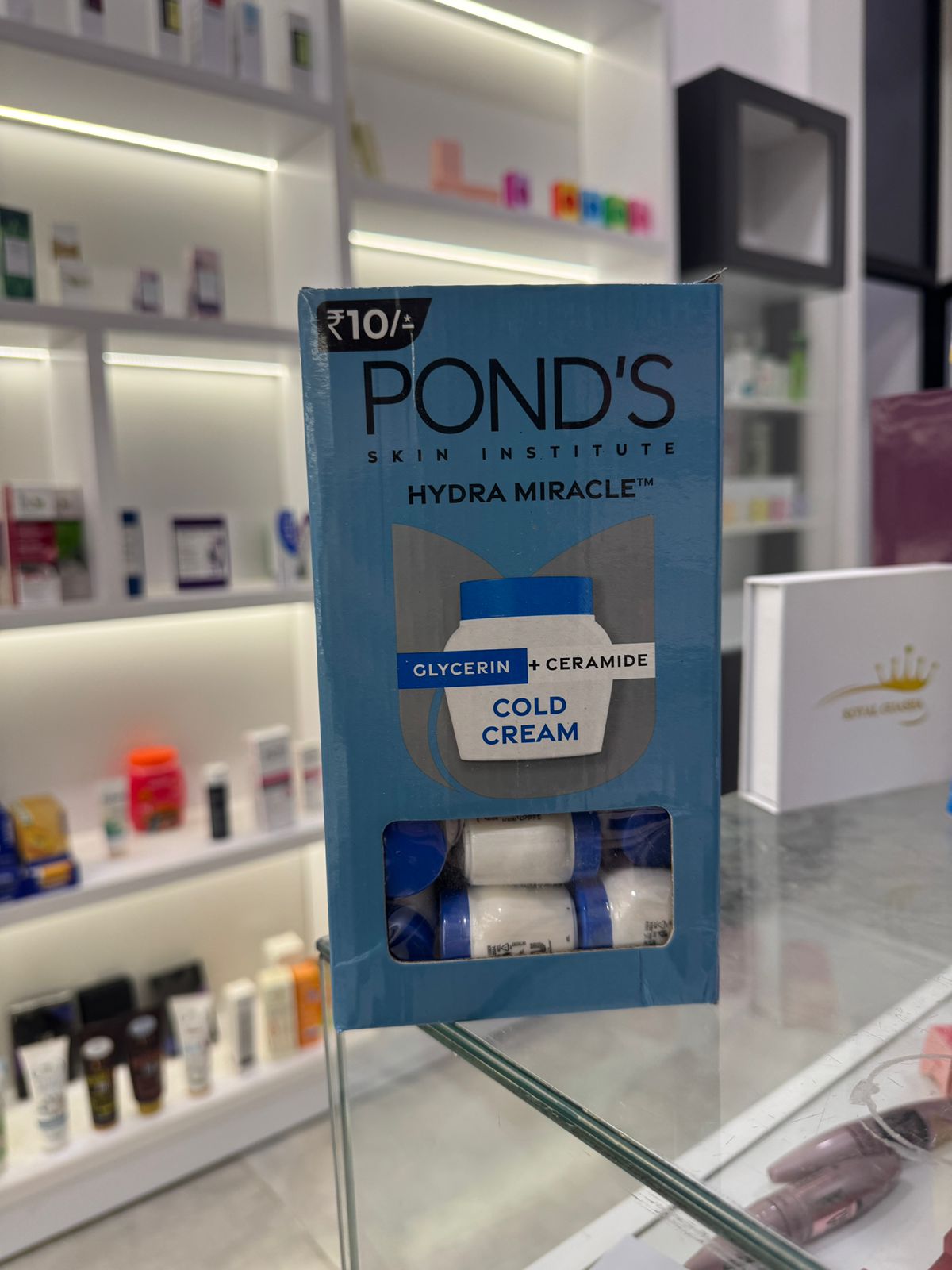 POND'S CREAM box 60 pcs بوكس كريم ترطيب بوندس 60 قطعة 
