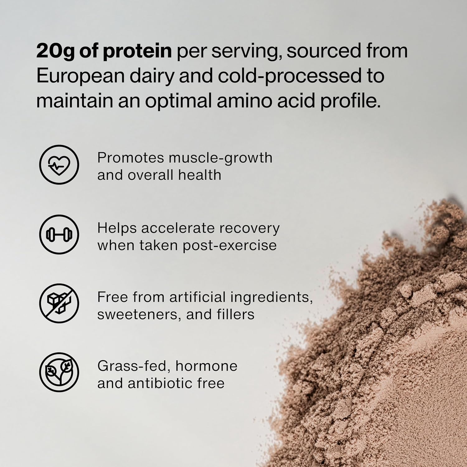 Grass fed whey protein isolate powder 655g_7
