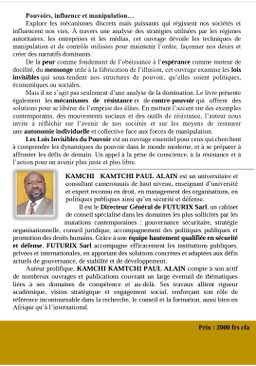 POUVOIRS, INFLUENCE ET MANIPULATION. COMMENT MANIPULER LES MASSES A LEUR INSU