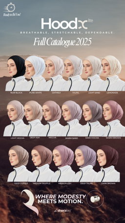 Shera Lee Tag N Go shawl - HoodX LITE (Hoodie)