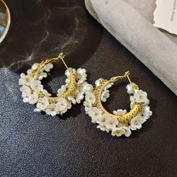 Floral earrings 