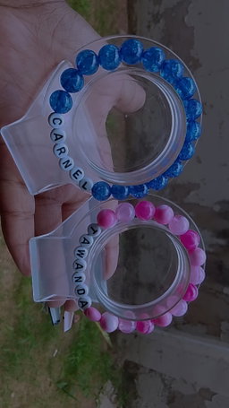 Beaded Bracelet ( Name) 