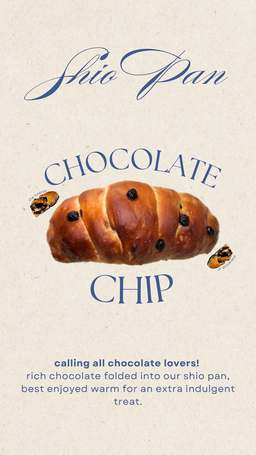 Chocolate Shio Pan 🍫