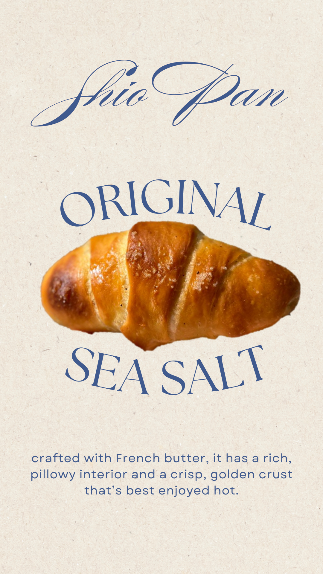 Original Sea Salt Shio Pan🧂
