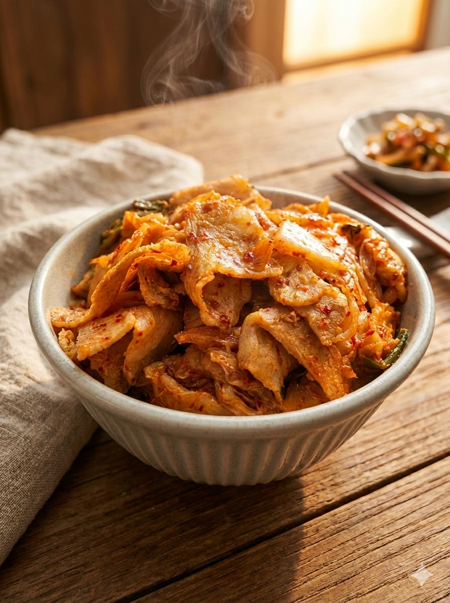 Kimchi Pork Rice Bowl_0