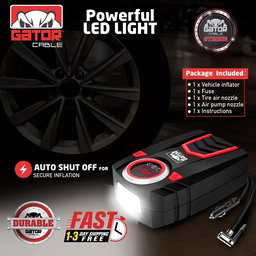 Portable 12V Digital Tire Inflator