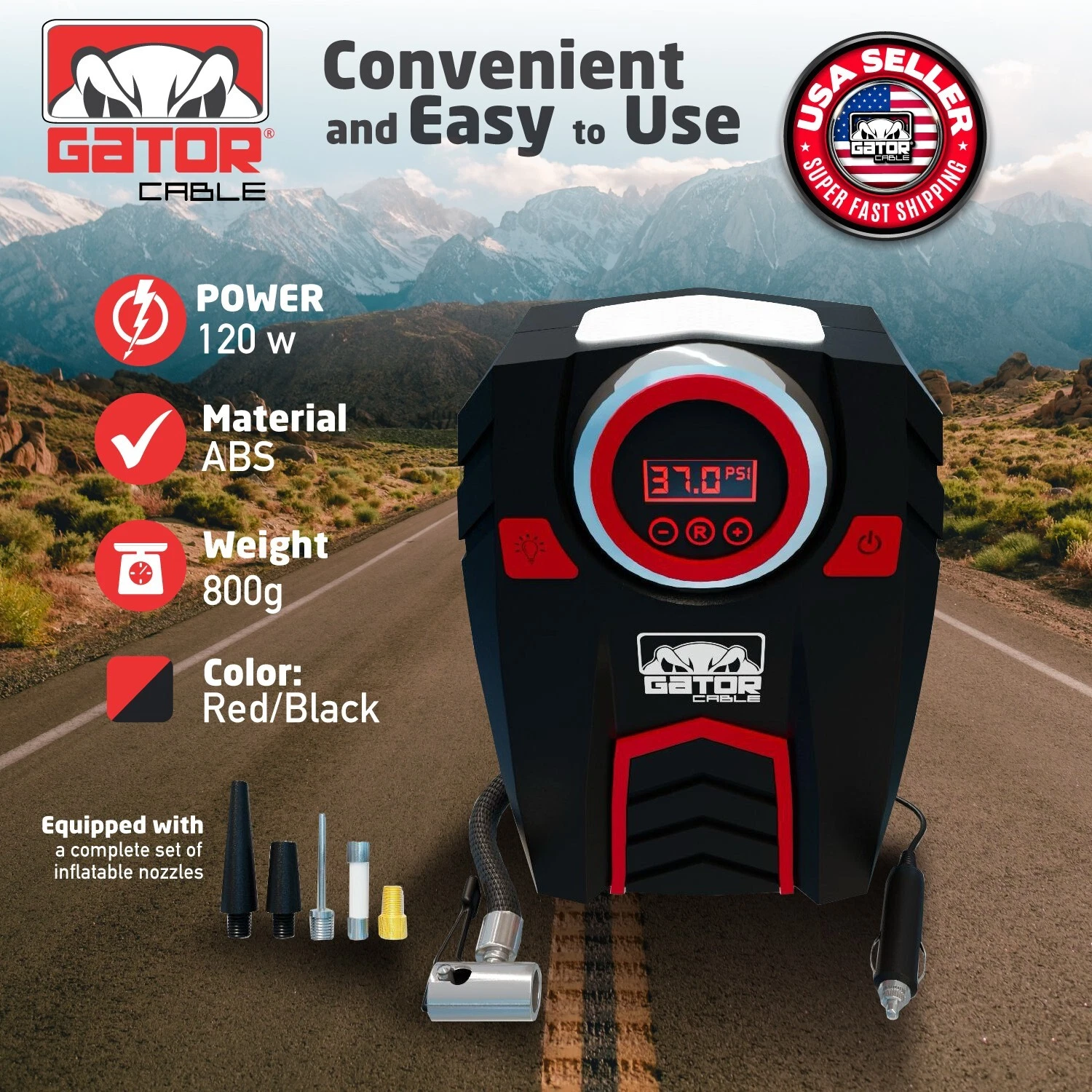 Portable 12V Digital Tire Inflator_1