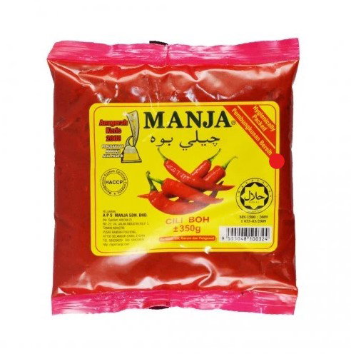 Manja Chilli Boh (Chilli Paste) 350g_0