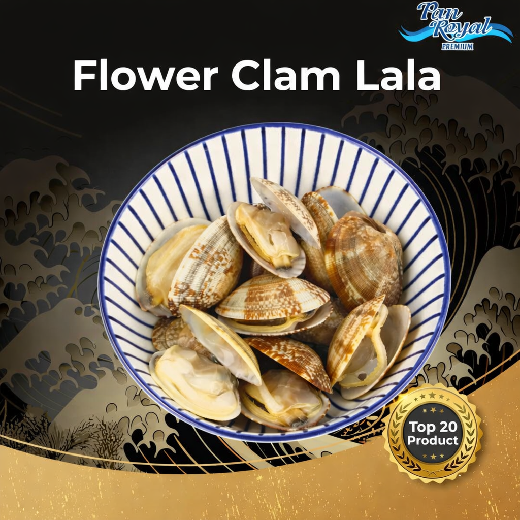 PAN ROYAL Flower Yellow Clam 30/40 - 500G_0
