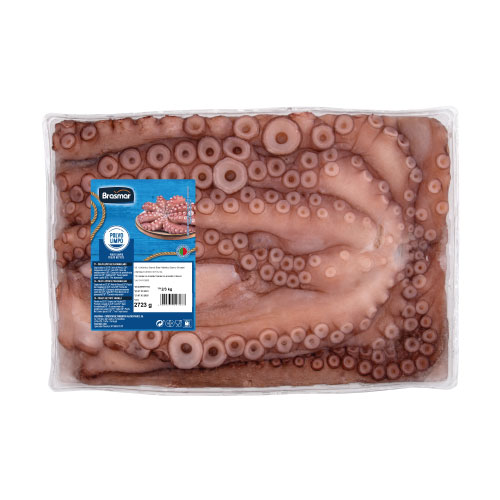 BRASMAR Raw Octopus In Tray 3KG_0