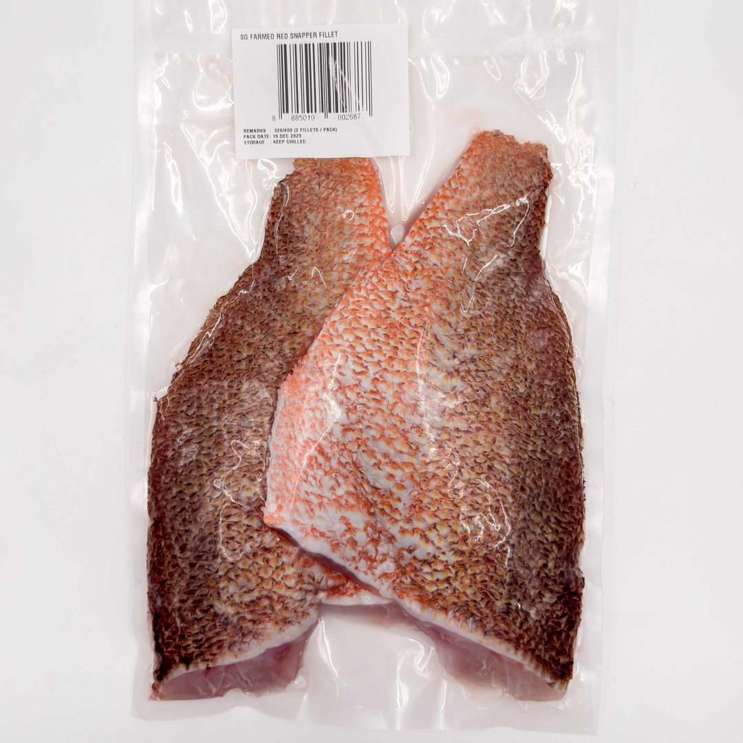 PRIME AQUACULTURE SG Farmed Red Snapper Fillet 350G