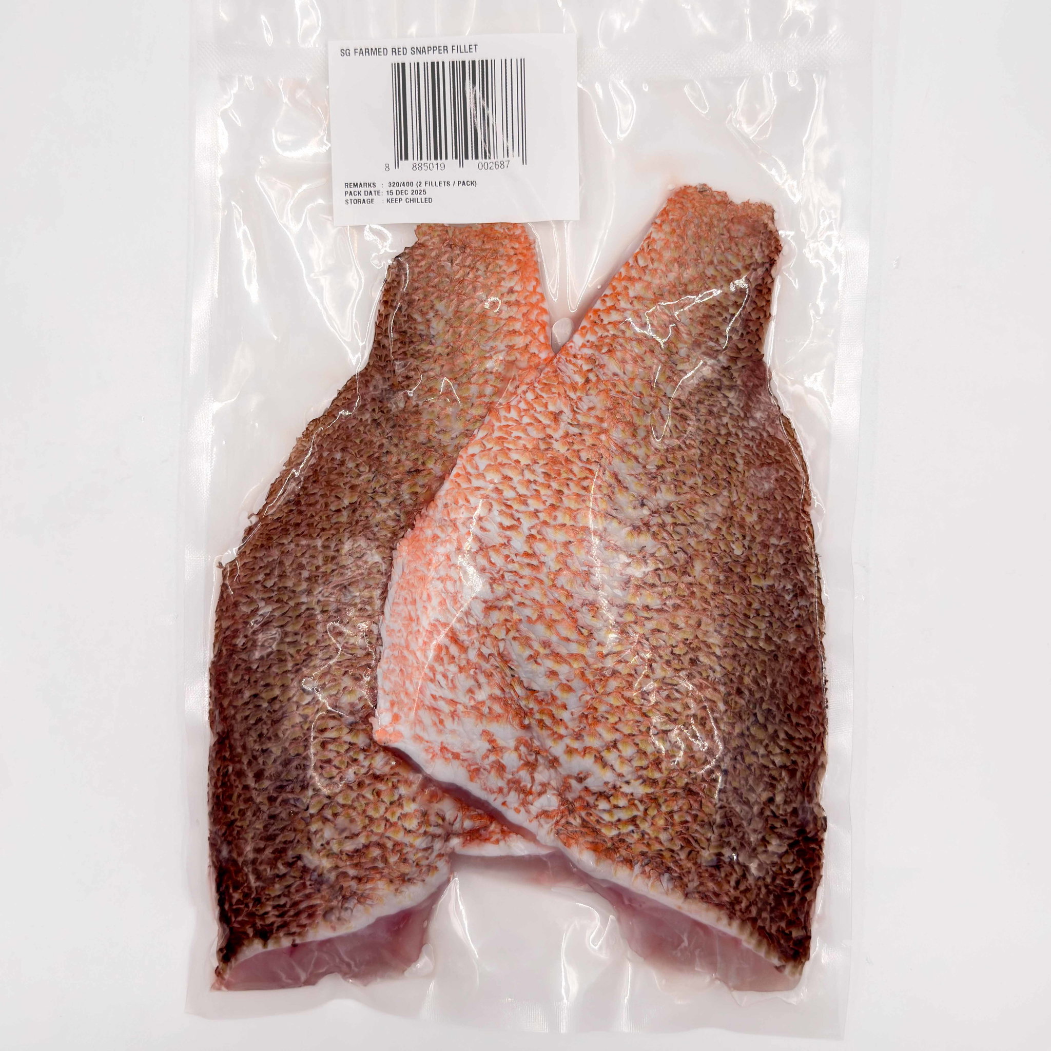 PRIME AQUACULTURE SG Farmed Red Snapper Fillet 350G_0