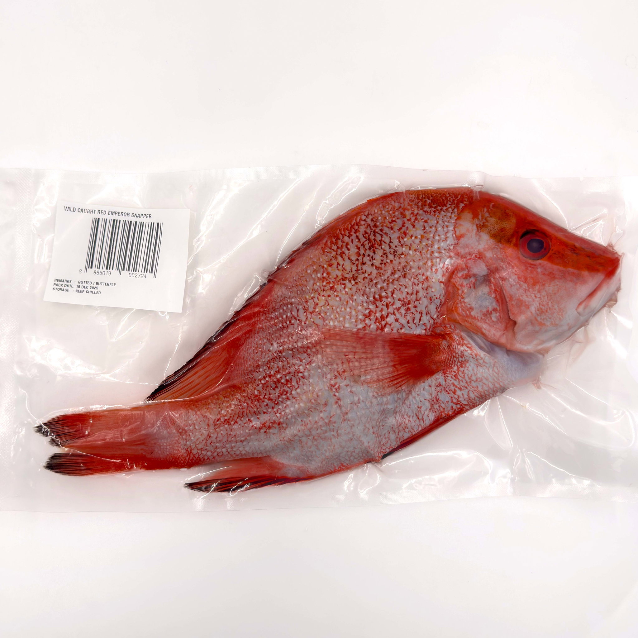 Wild Caught Red Emperor Snapper Gutted/butterfly 650G_1