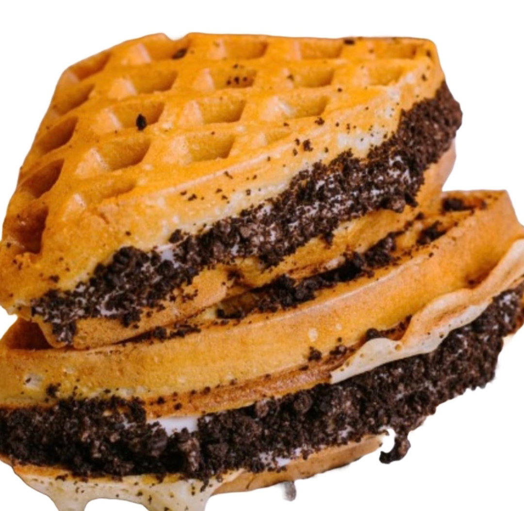 Chocolate Oreo Waffle
